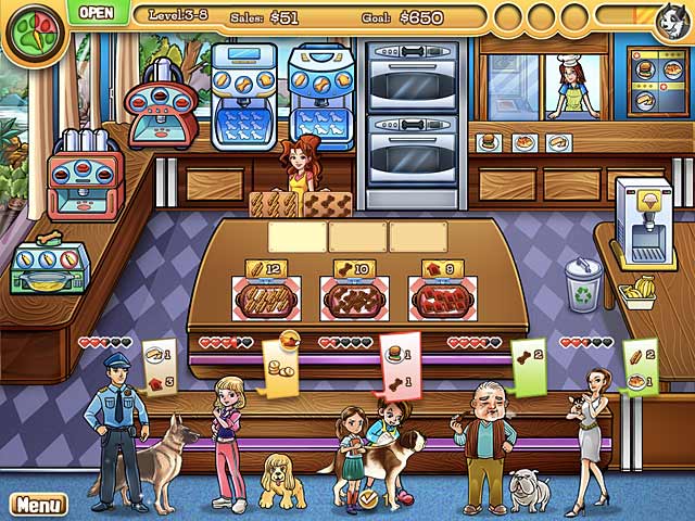 Скриншот из игры Jessica's BowWow Bistro - 2