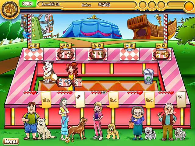 Скриншот из игры Jessica's BowWow Bistro - 3