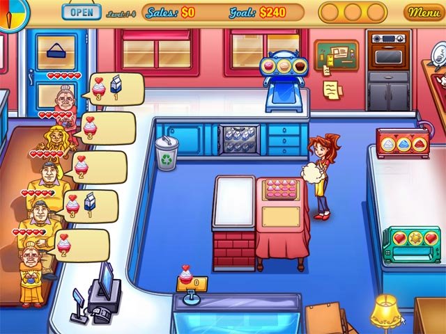 Скриншот из игры Jessica's Cupcake Cafe - 1