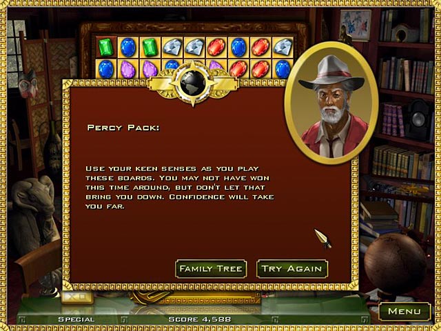 Скриншот из игры Jewel Quest Heritage