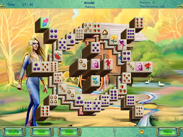 Скриншот из игры Love's Power Mahjong - 3