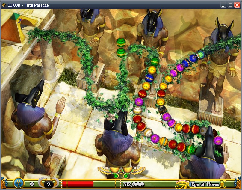Скриншот из игры Luxor: 5th Passage - 17