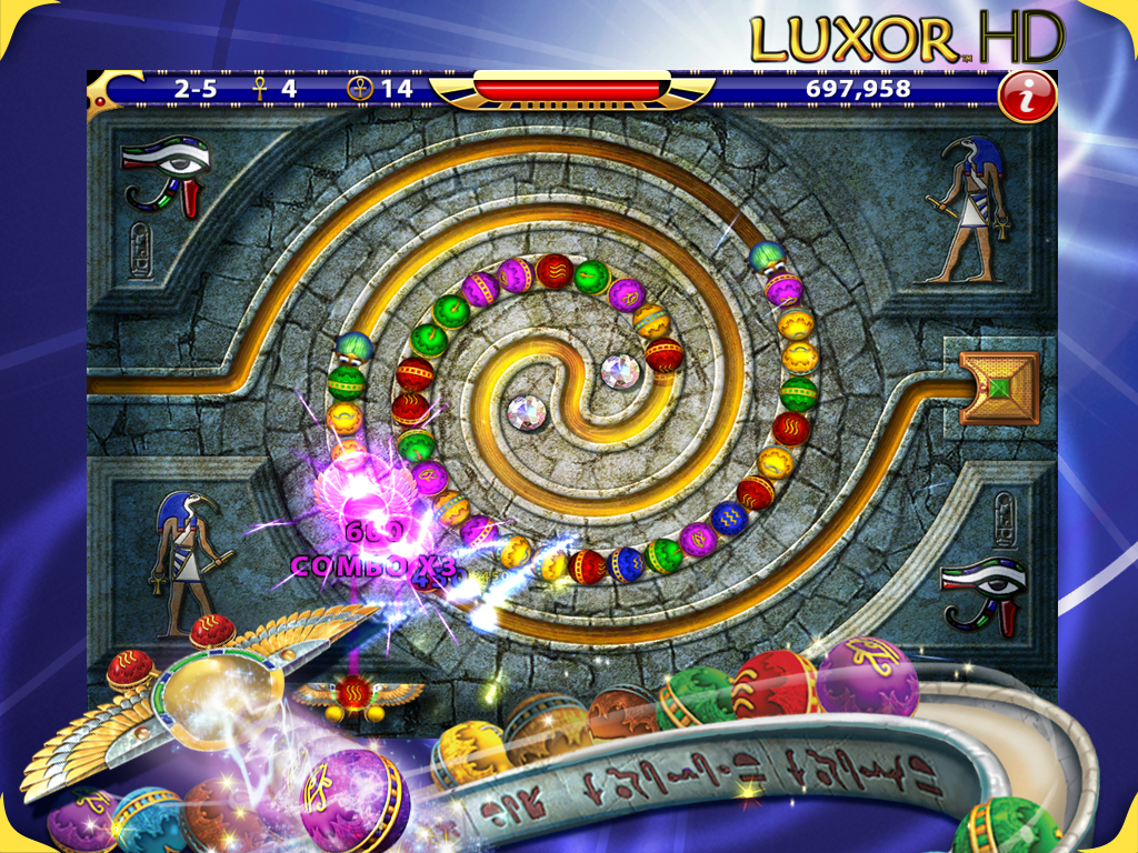 Скриншот из игры Luxor HD - 12