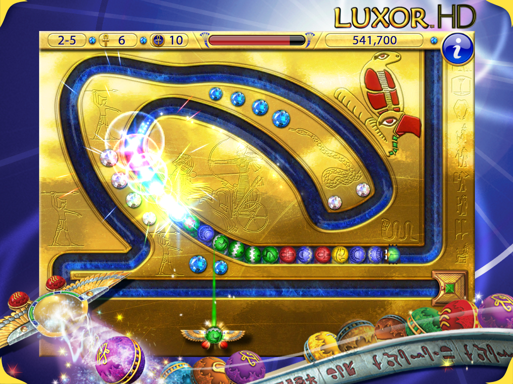 Скриншот из игры Luxor HD - 6