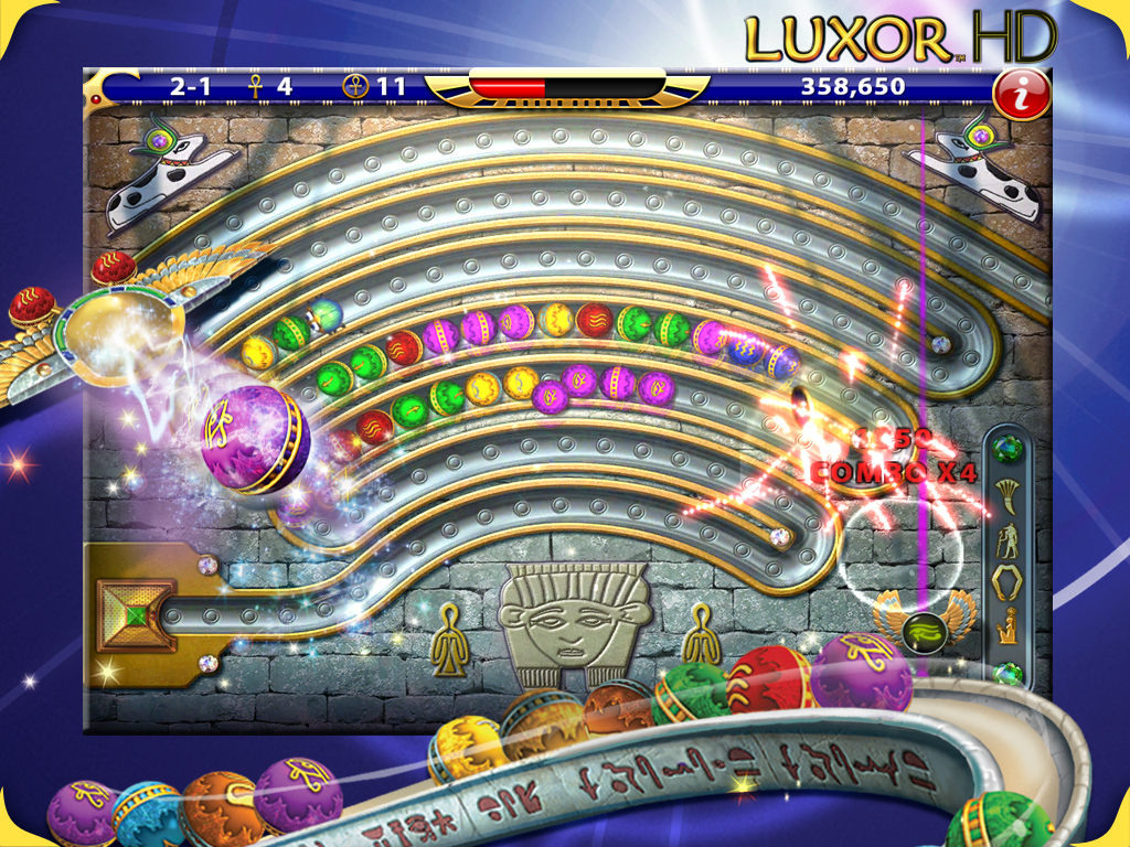 Скриншот из игры Luxor HD - 10