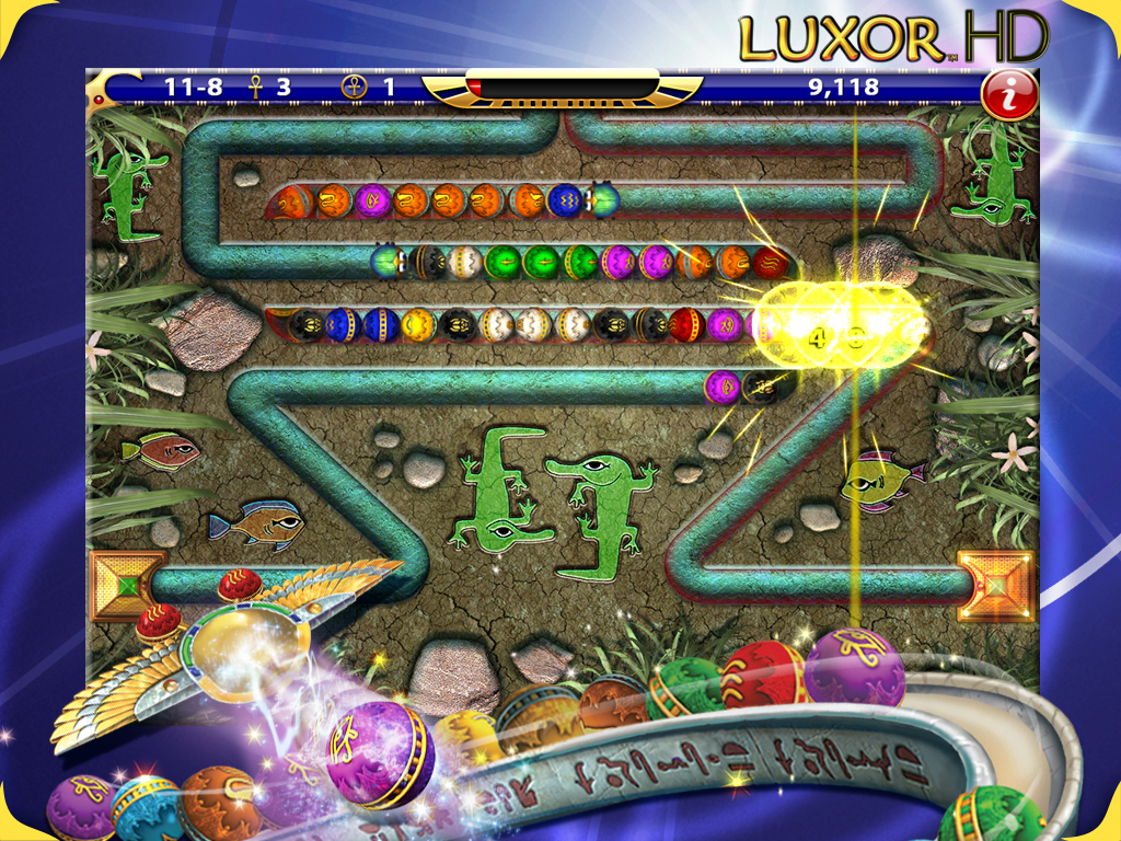 Скриншот из игры Luxor HD - 11