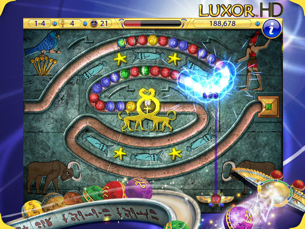 Скриншот из игры Luxor HD - 9