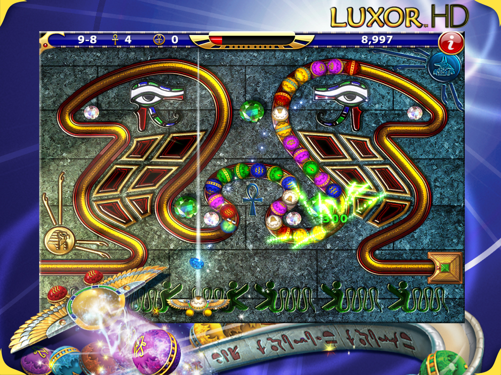 Скриншот из игры Luxor HD - 7