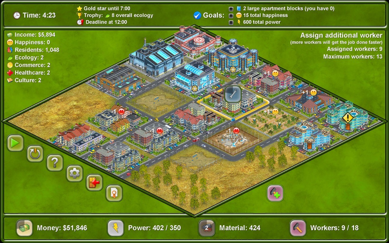 Скриншот из игры Megapolis - 9