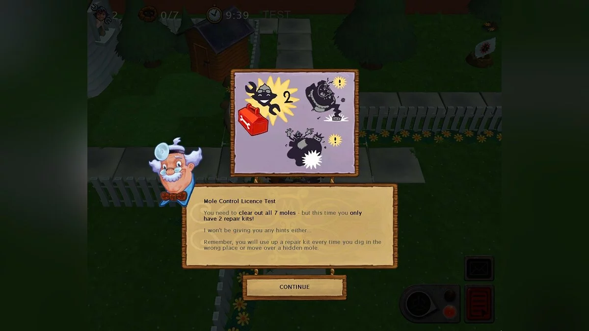Скриншот из игры Mole Control - 18