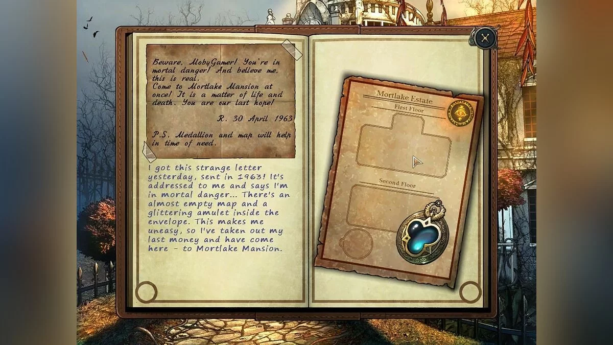 Скриншот из игры Mystery of Mortlake Mansion - 6