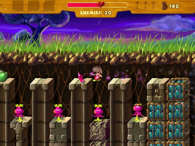 Скриншот из игры Rabbit's Magic Adventures - 1