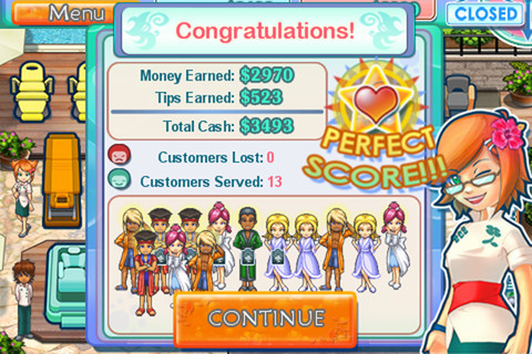 Скриншот из игры Sally's Spa - 9