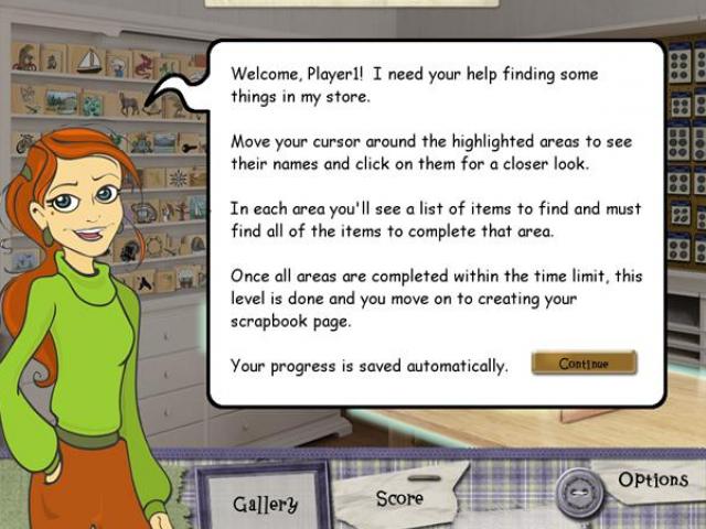 Скриншот из игры Scrapbook Paige - 9
