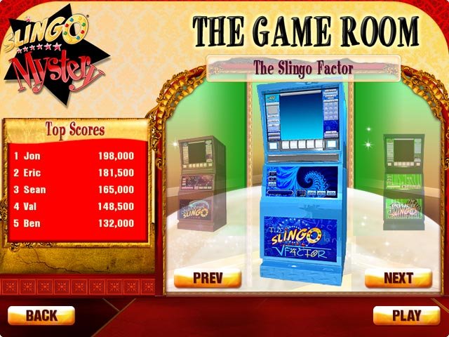 Скриншот из игры Slingo Mystery: Who's Gold - 2