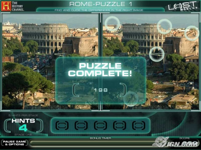 Скриншот из игры The History Channel Lost Worlds - 6