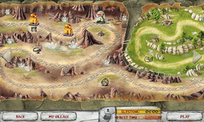Скриншот из игры The Timebuilders: Caveman's Prophecy - 7