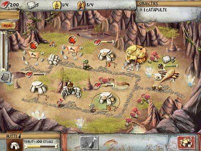 Скриншот из игры The Timebuilders: Caveman's Prophecy - 9