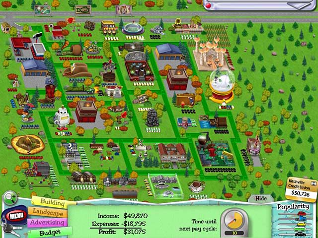 Скриншот из игры Tourist Trap: Build the Nation's Greatest Vacations - 2