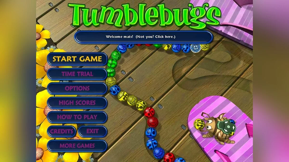 Скриншот из игры Tumblebugs - 20