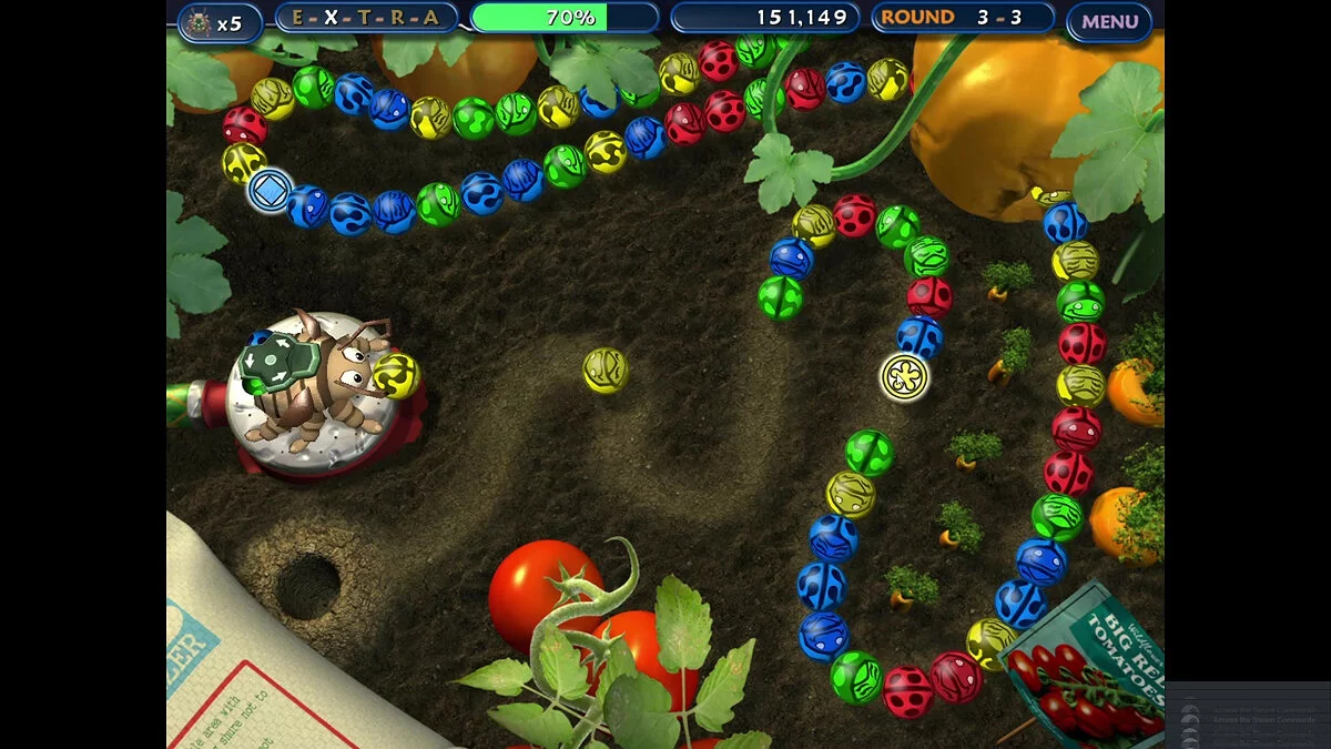 Скриншот из игры Tumblebugs - 10