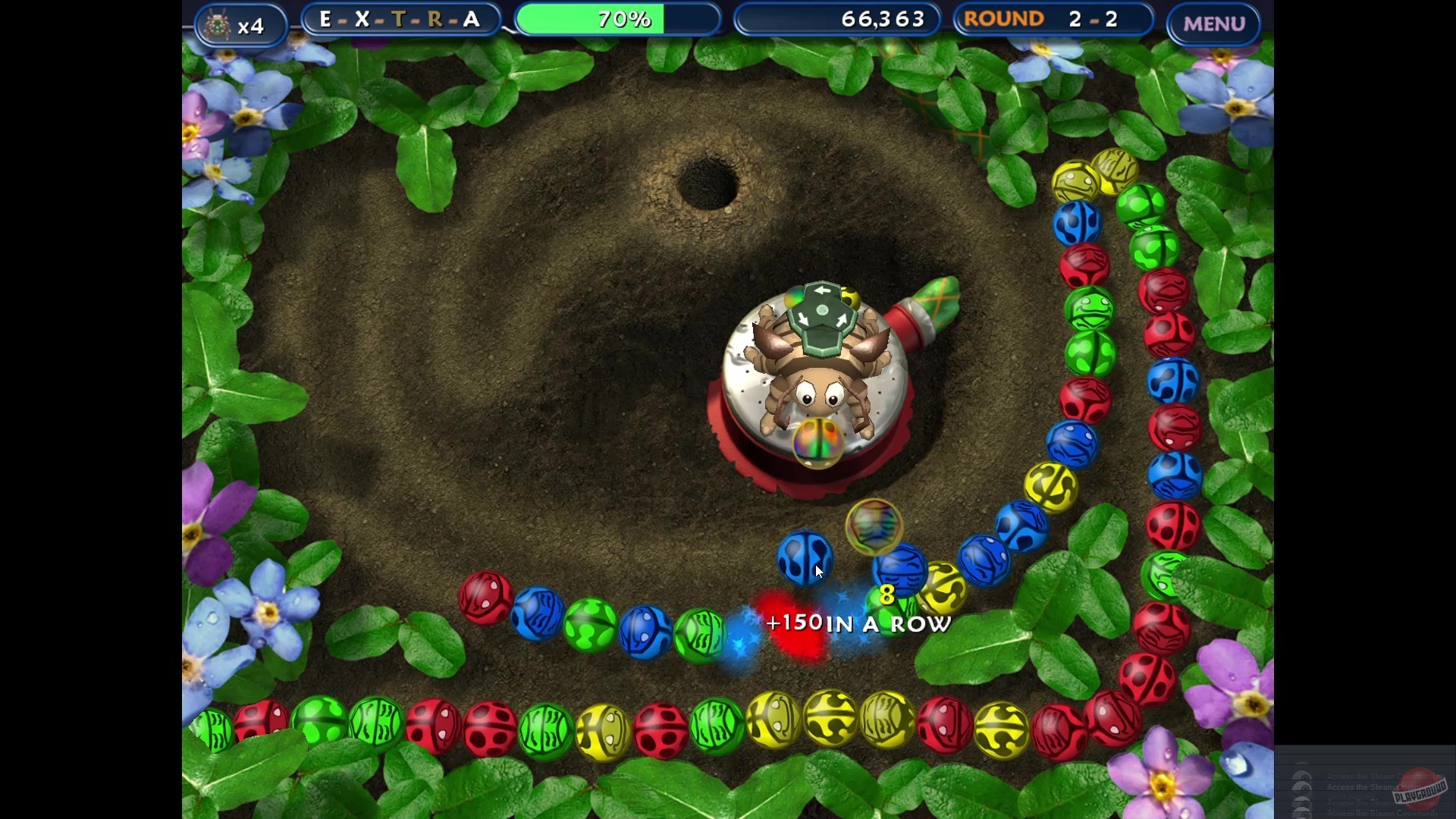 Скриншот из игры Tumblebugs - 17