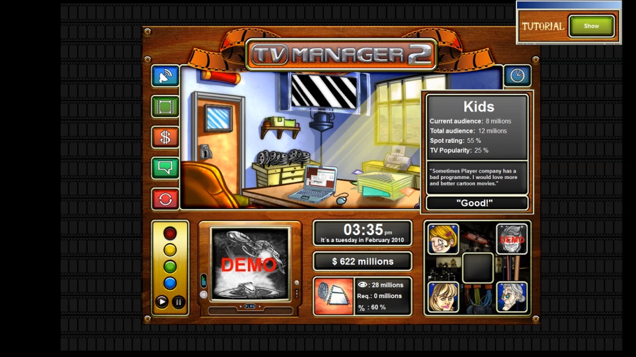 Скриншот из игры TV Manager 2 - 8