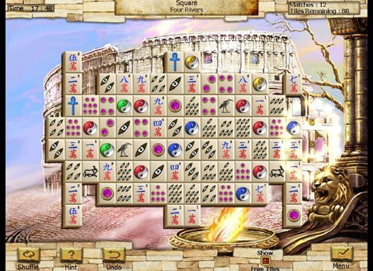 Скриншот из игры World's Greatest Places Mahjong - 5