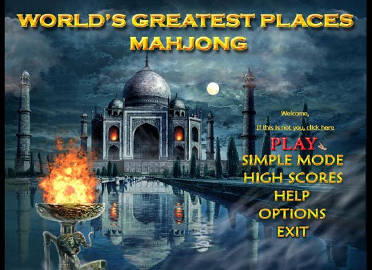 Скриншот из игры World's Greatest Places Mahjong - 2