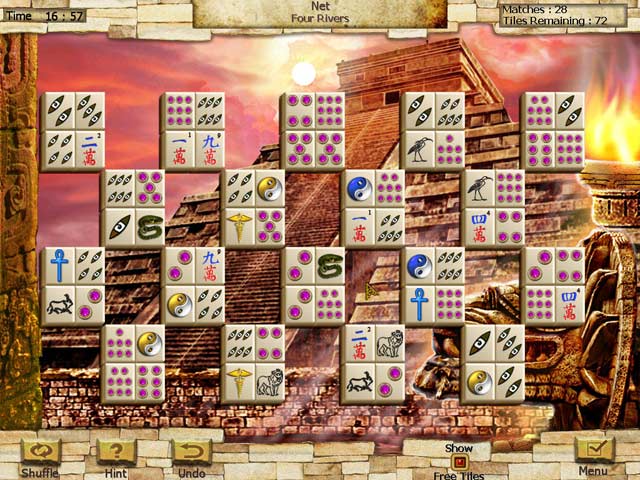 Скриншот из игры World's Greatest Places Mahjong - 1