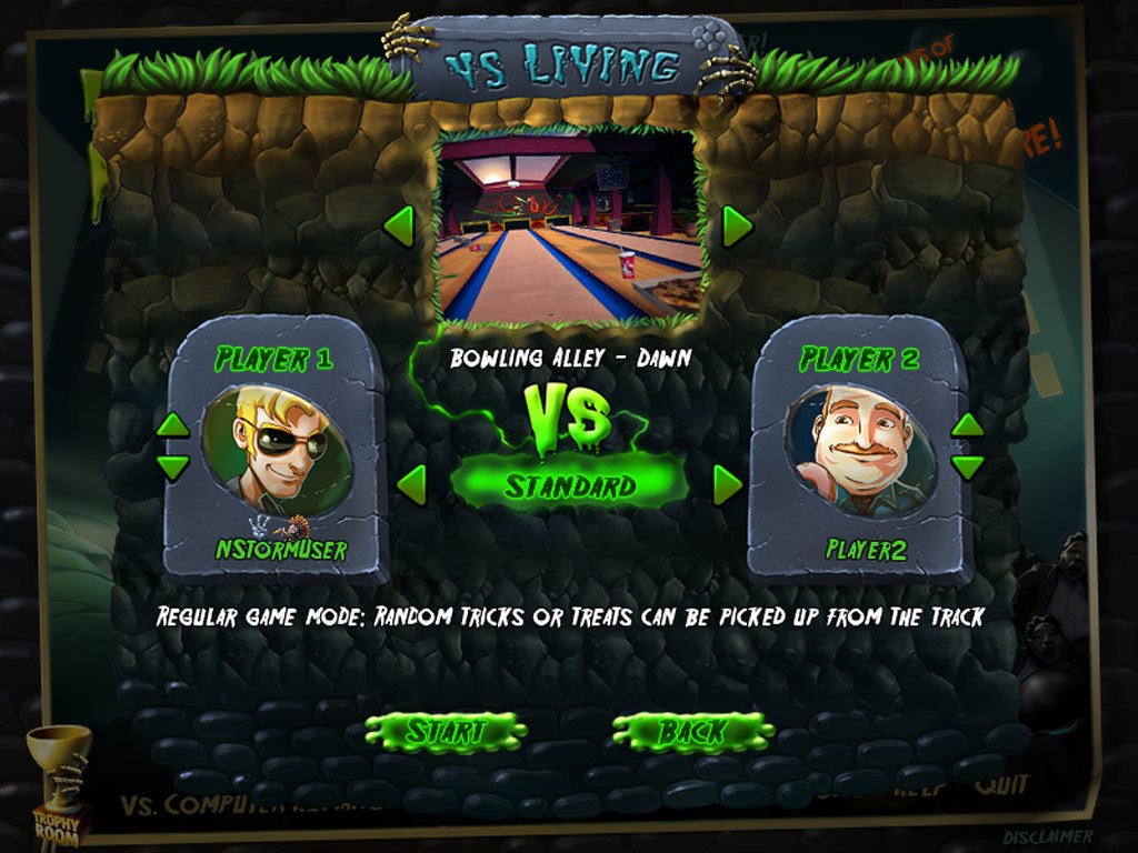 Скриншот из игры Zombie Bowl-O-Rama - 18