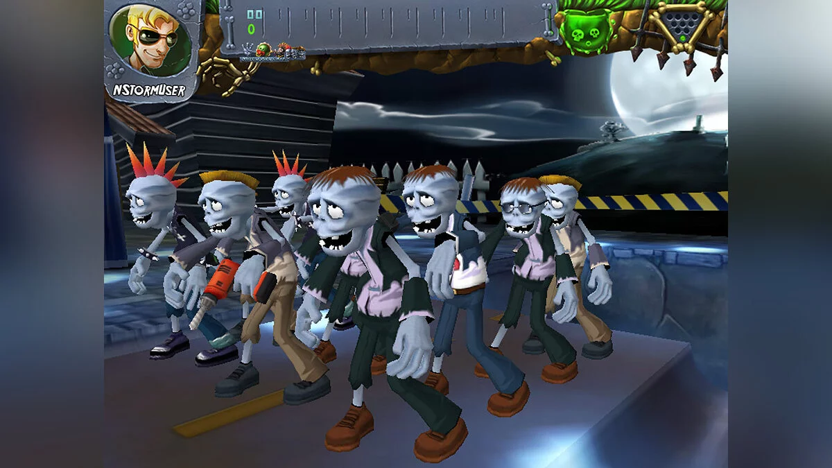 Скриншот из игры Zombie Bowl-O-Rama - 16