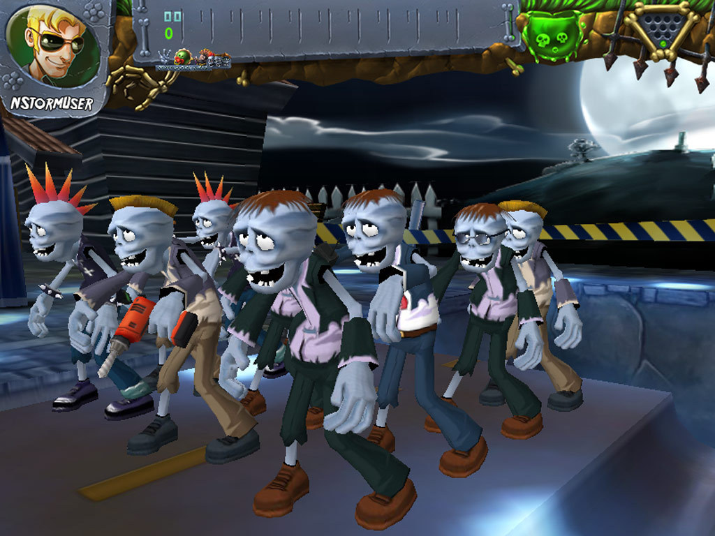 Скриншот из игры Zombie Bowl-O-Rama - 11