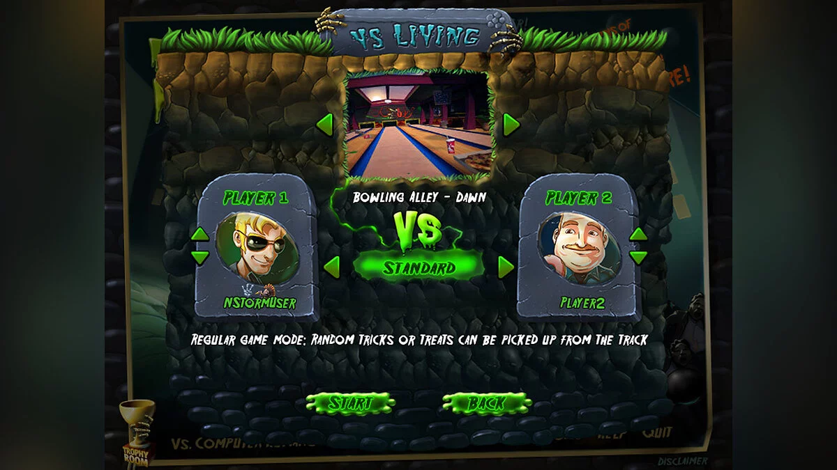 Скриншот из игры Zombie Bowl-O-Rama - 25