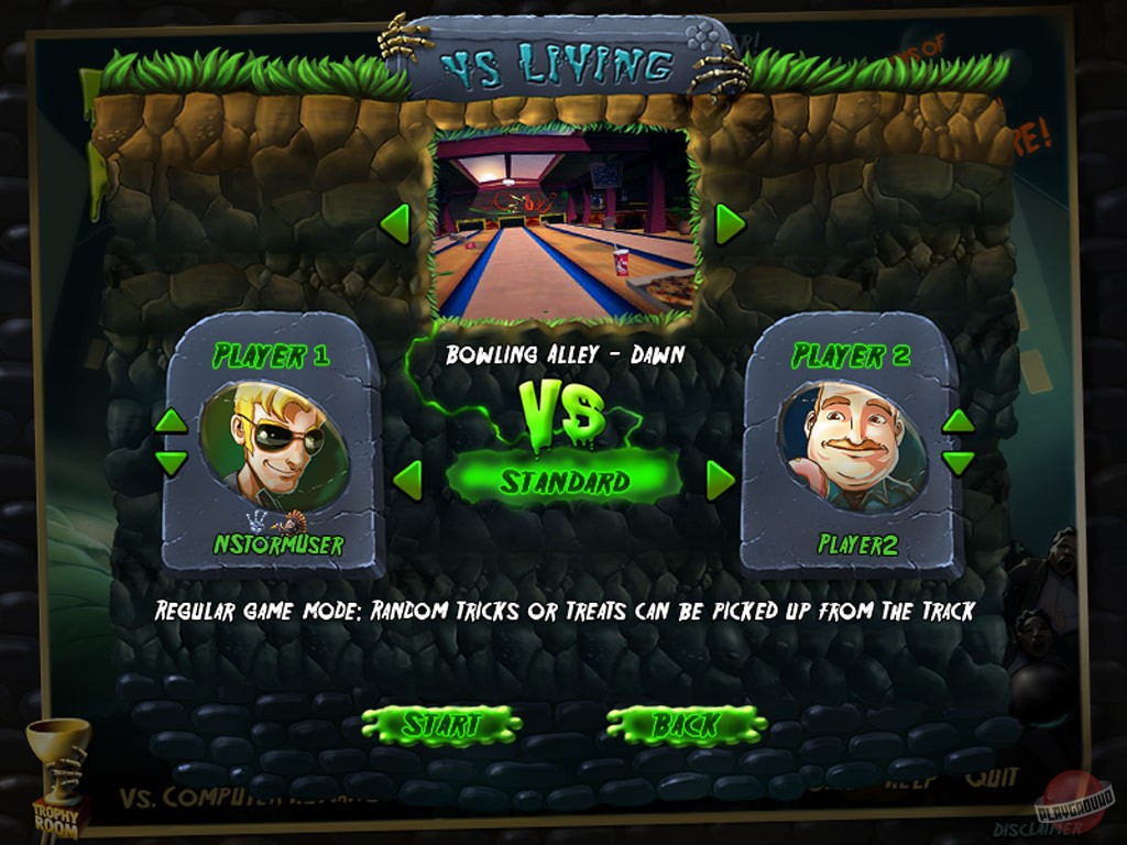 Скриншот из игры Zombie Bowl-O-Rama - 21