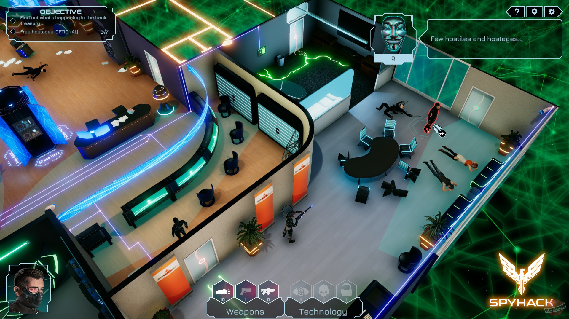 Скриншот из игры Spyhack - 36