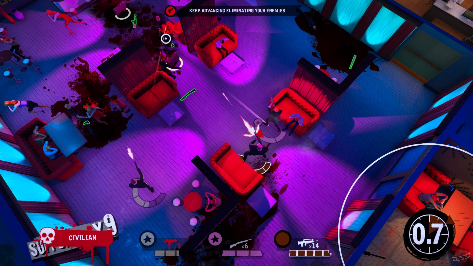 Скриншот из игры Reservoir Dogs: Bloody Days - 19