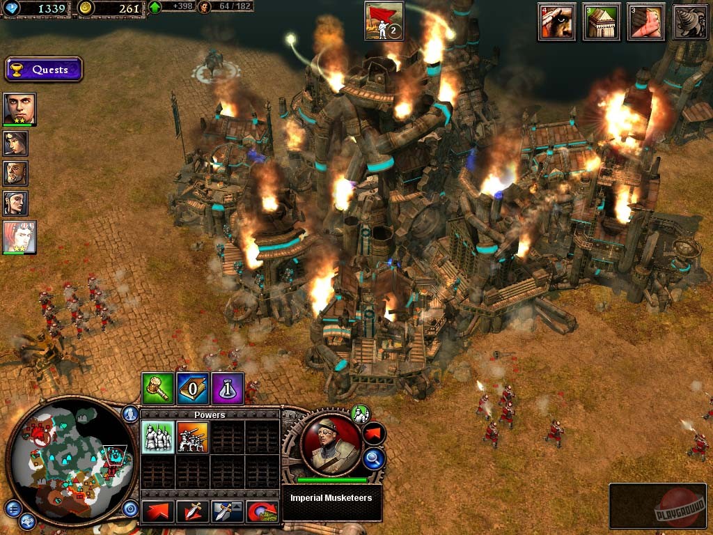 Скриншот из игры Rise of Nations: Rise of Legends - 25