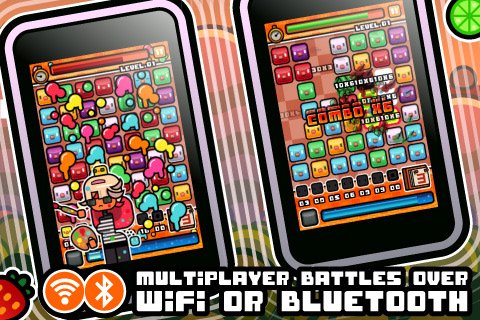 Скриншот из игры Piyo Blocks - 1