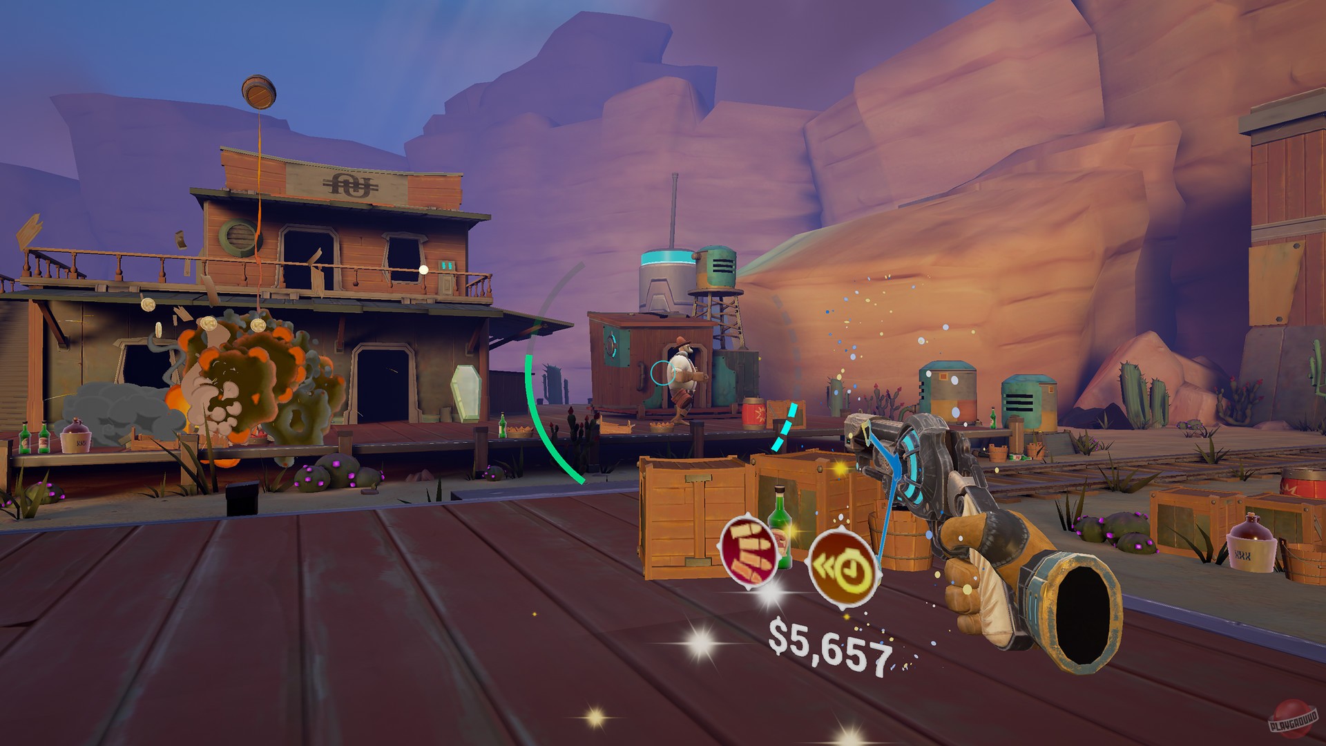 Скриншот из игры The Arcslinger - 2