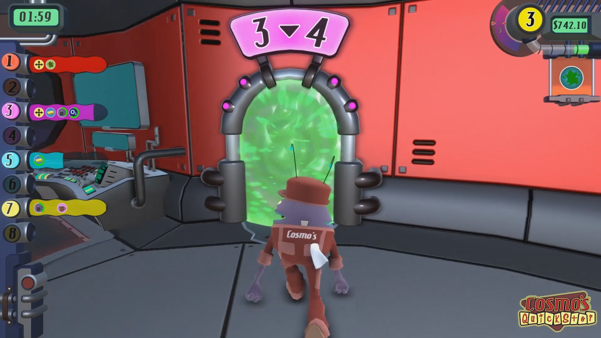 Скриншот из игры Cosmo's Quickstop - 34