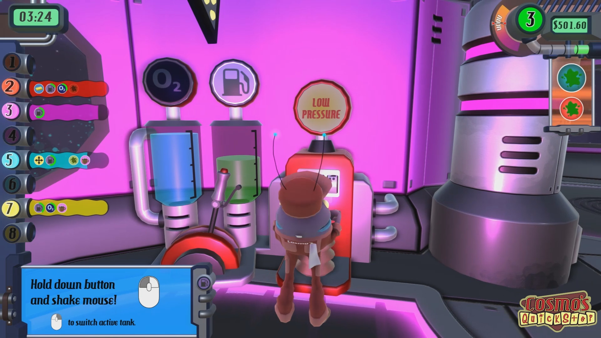 Скриншот из игры Cosmo's Quickstop - 35