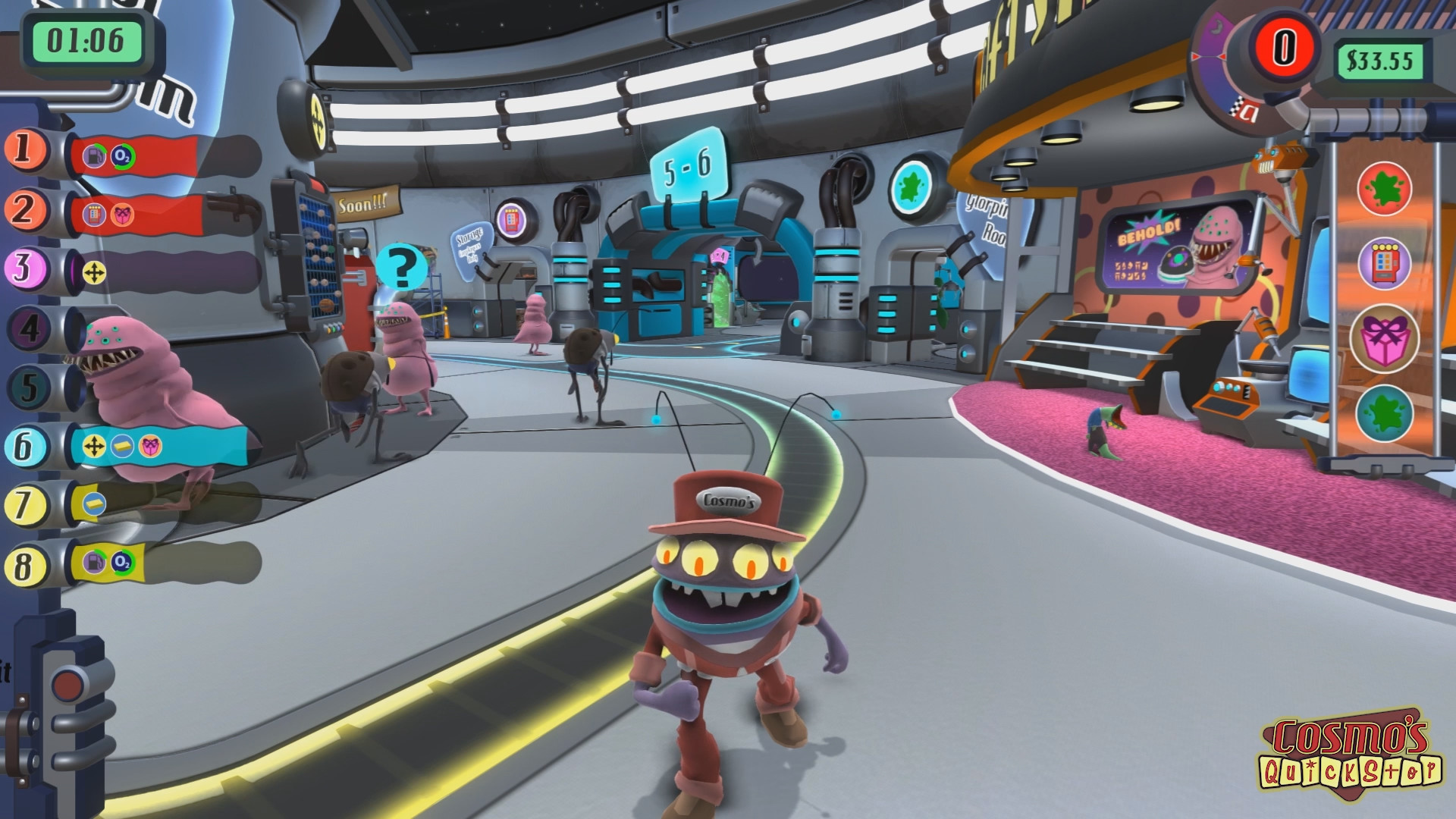 Скриншот из игры Cosmo's Quickstop - 18