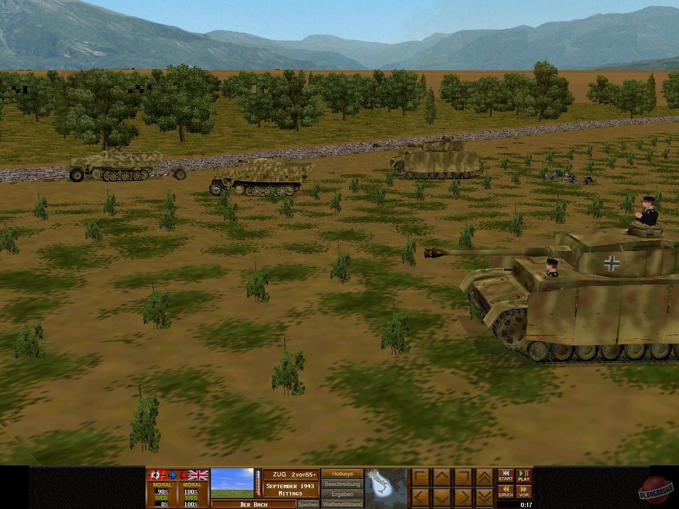 Скриншот из игры Combat Mission 3: Afrika Korps - 5