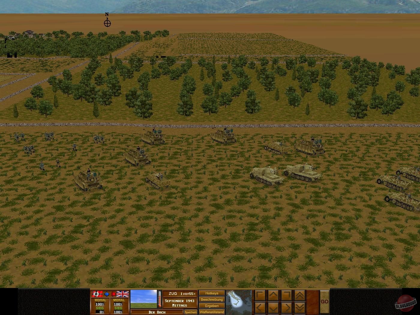 Скриншот из игры Combat Mission 3: Afrika Korps - 2