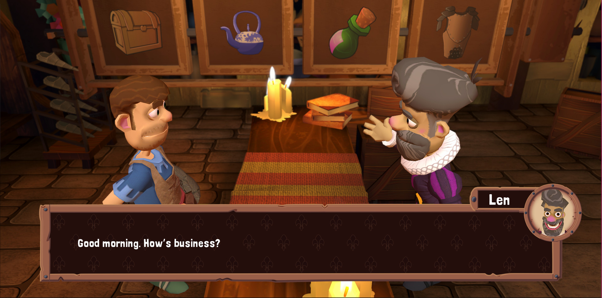 Скриншот из игры Merek's Market - 3
