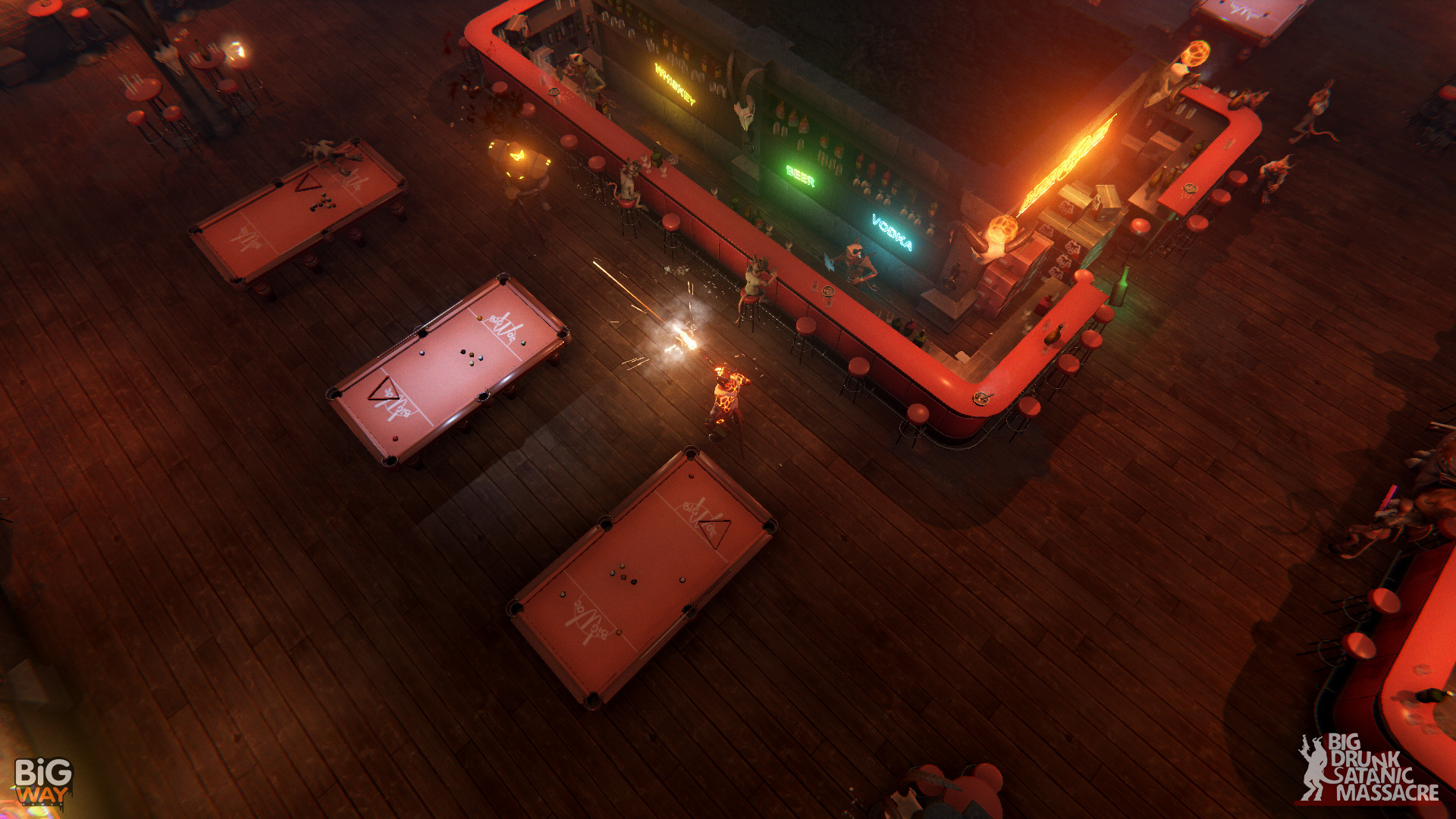 Скриншот из игры BDSM: Big Drunk Satanic Massacre - 2