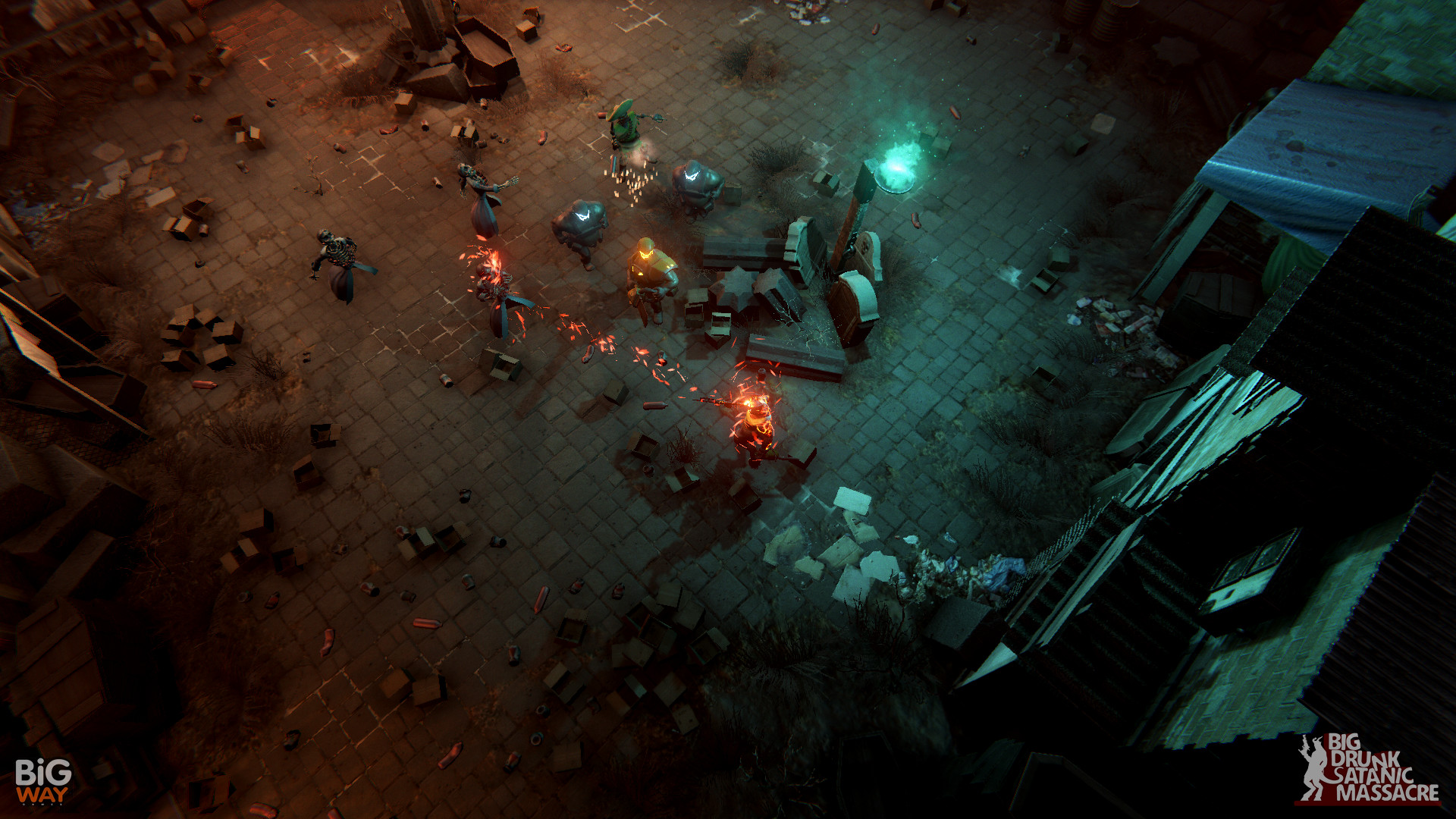 Скриншот из игры BDSM: Big Drunk Satanic Massacre - 3