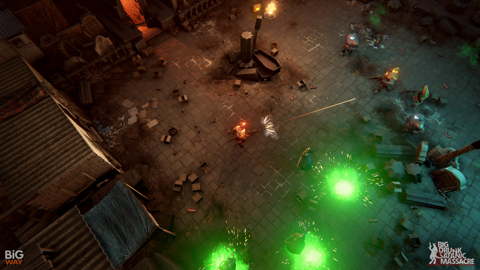 Скриншот из игры BDSM: Big Drunk Satanic Massacre - 5