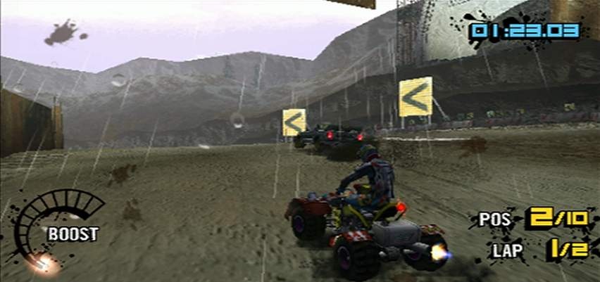 Скриншот из игры MotorStorm: Arctic Edge - 64